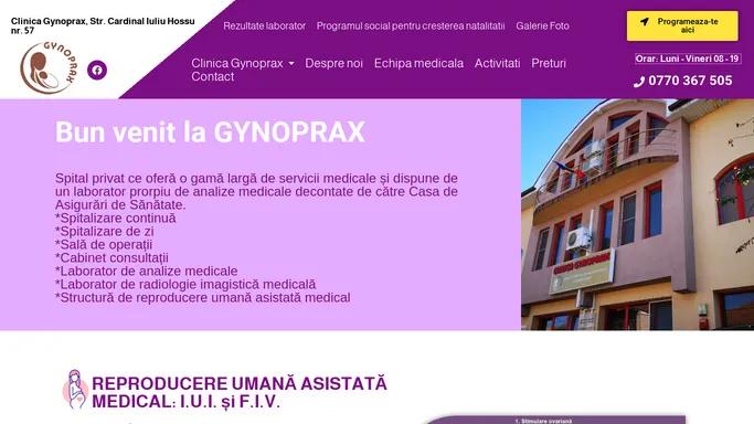 Gynoprax – Spital Privat – Laborator de analize medicale – Servicii medicale