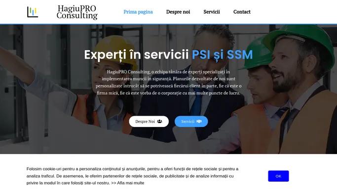 HagiuPRO Consulting – Servicii PSI si SSM