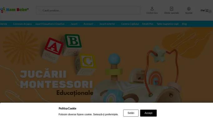 Magazin Online Jucarii si Accesorii Bebelusi si Copii – HAM BEBE