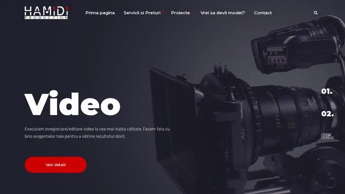 Studio HAMIDI – Inregistrare si Editare Audio Video