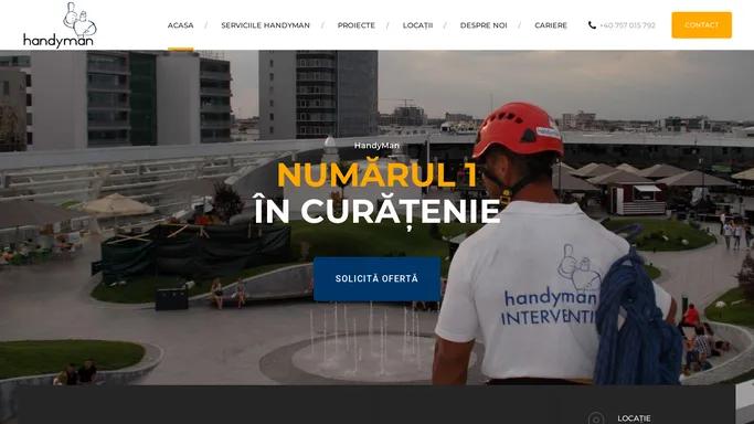 HandyMan – Servicii de curatenie