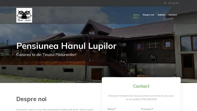 Hanul Lupilor – Lunca Cernii de Jos