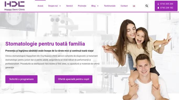 HappydentClinic - Servicii stomatologice pentru intreaga familie