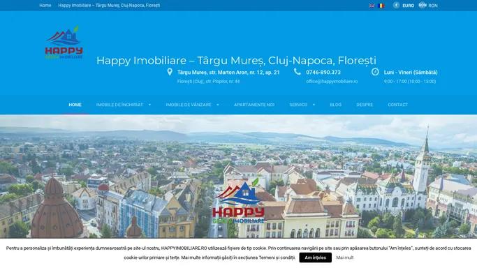 Agentia Happy Imobiliare Targu Mures - vanzari, cumparari, inchirieri