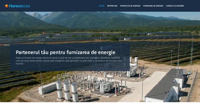 Hareon Solar – Furnizare de energie electrica pentru firma sau casa ta