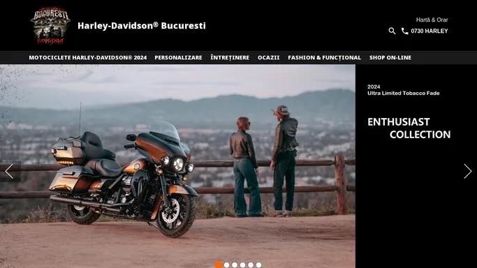 Home | Harley-Davidson® Bucuresti