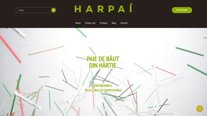 Harpai – Paie de baut din hartie