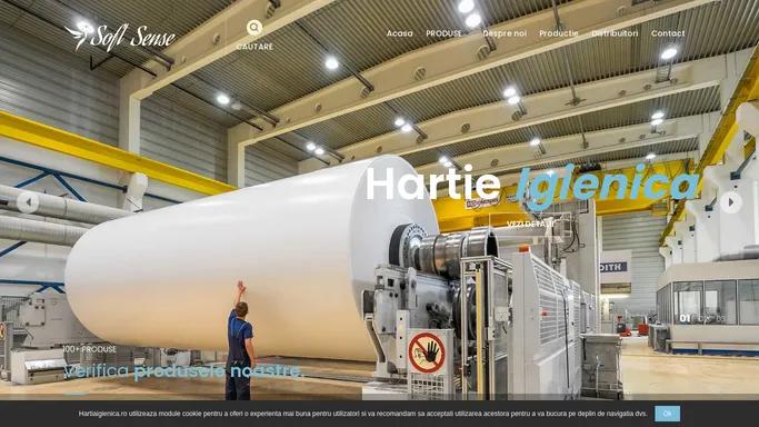 Producator role de hartie igienica | Softsense Calarasi