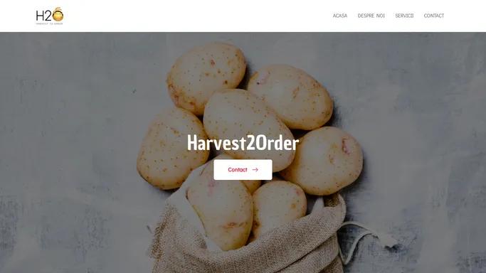 Harvest2Order – Harvest2Order