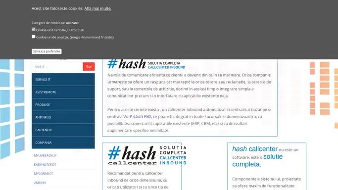 hash CallCenter - Centrale telefonice Asterisk - Produse | camscape.ro
