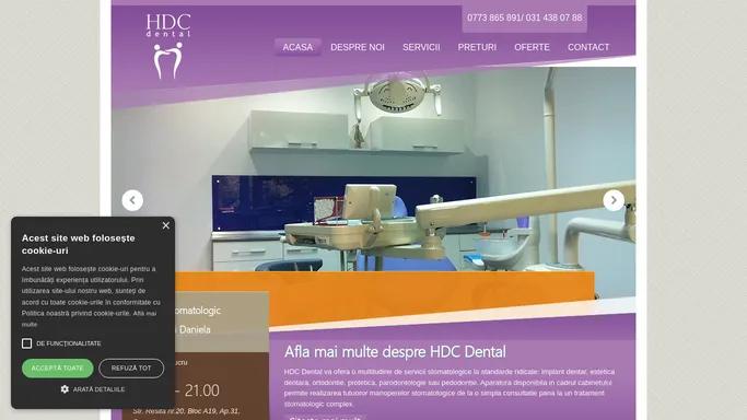 HDC Dental | Cabinet Stomatologic - Dr. Huidan Daniela