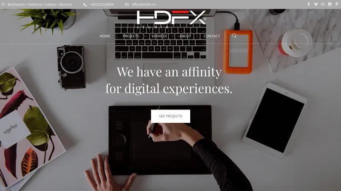 Atelier HDFX – STUDIO