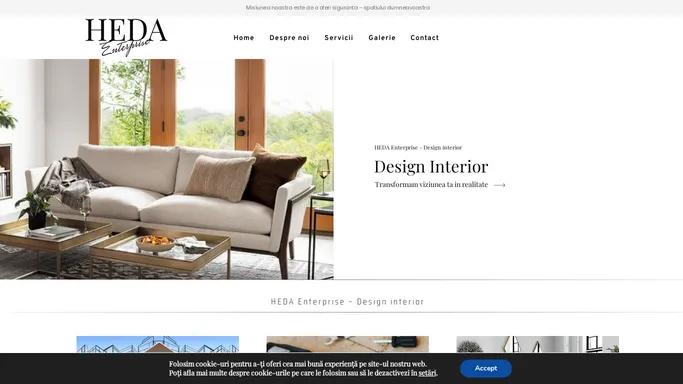Heda Enterprise – design interior