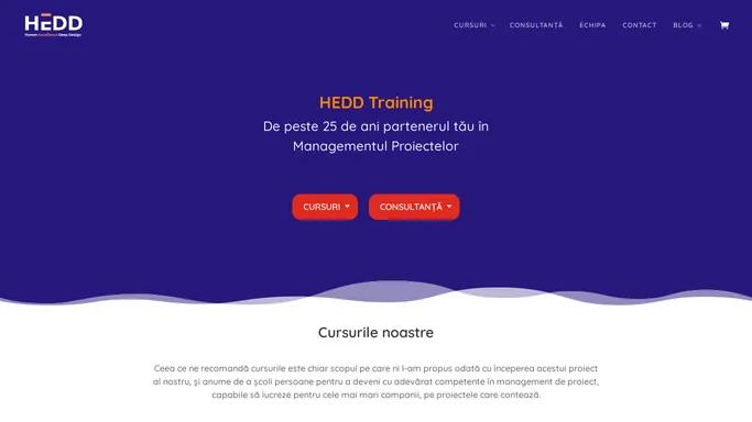 HEDD | Cursuri si Consultanta in Managementul Proiectelor