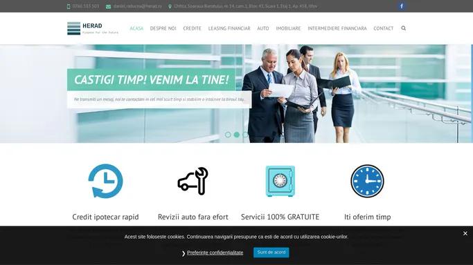 Herad Consulting - Broker de credite - Leasing financiar