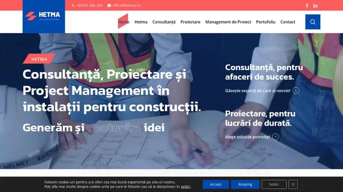 HETMA - Consultanta, Proiectare si Project Management in constructii.