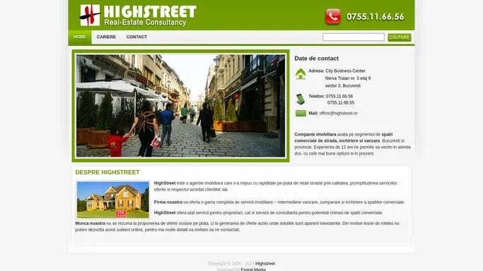 Highstreet - Spatii Comerciale