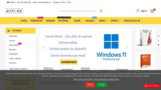 Magazin online electonice si produse pentru casa - Hipi Store