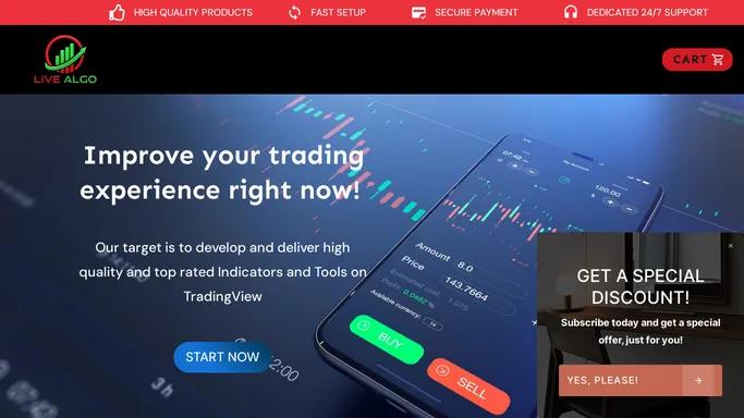 LiveAlgo » TradingView High Quality Indicators and Tools