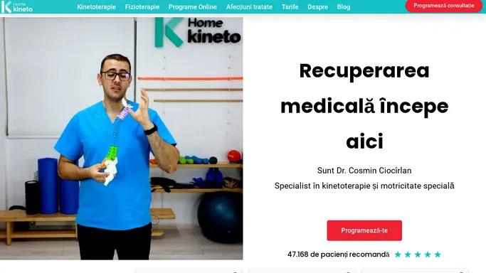 Home Kineto – Facem oamenii bine. Unul cate unul