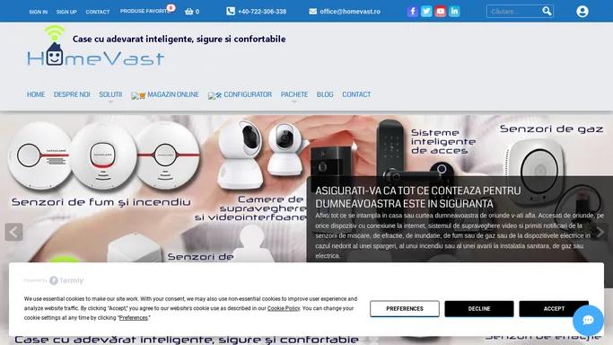 HomeVast – Case cu adevarat inteligente, sigure si confortabile