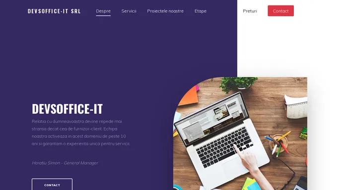DEVSOFFICE-IT SRL— Servicii WebDesign si WebHosting
