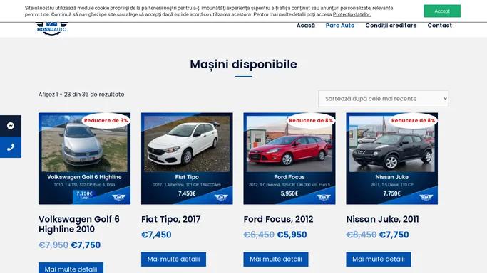 Hossu Automobile – Masini in Rate