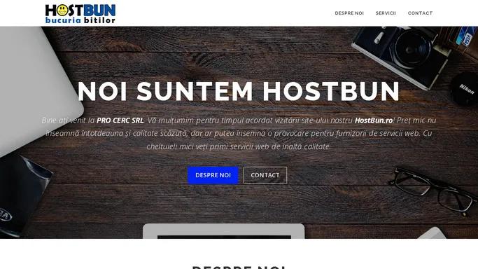 HostBun.ro – Bucuria bitilor