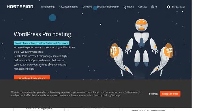 Web hosting and domain names