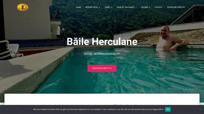 Hotel International *** – Baile Herculane