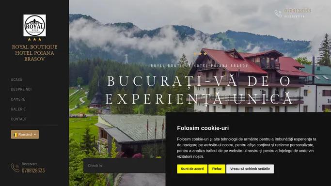 Royal Boutique Hotel Poiana Brasov