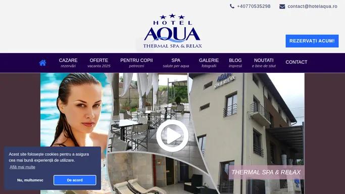 Hotel Aqua Baile 1 Mai | Oradea | Bihor | Restaurant | Pensiune