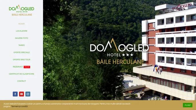 Relaxare & tratament balnear Hotel Domogled Herculane