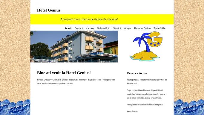 Hotel Genius *** Eforie Sud :: Acasa