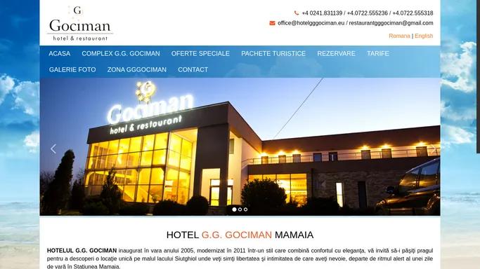 Hotel G.G. Gociman Mamaia - cazare hotel Mamaia