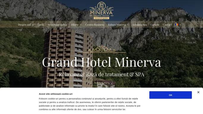 Grand Hotel Minerva – Hotel, centru de recuperare, SPA – Baile Herculane