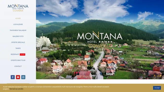 Relaxare, tratament balnear, evenimente Hotel Montana Covasna