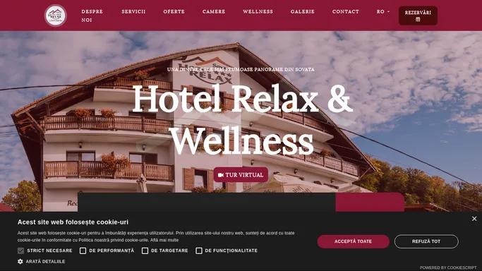 Hotel Relax SOVATA – Cazare, restaurant, wellness