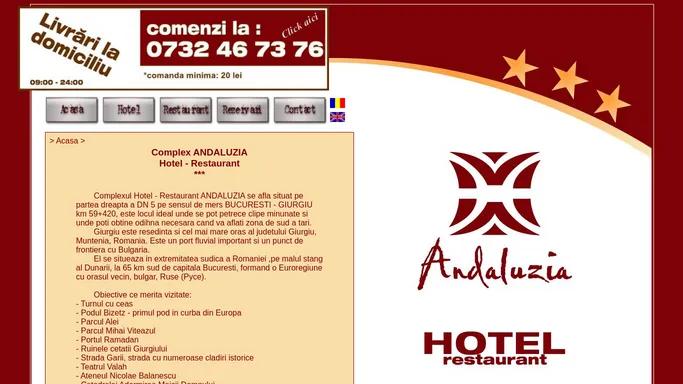 Cazare - Hotel - Restaurant ANDALUZIA *** - Giurgiu, cazare giurgiu, Hotel Andaluzia, restaurant, tranzit, bulgaria, ruse, rouse