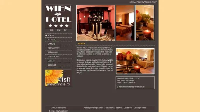 Hotel Wien - ACASA