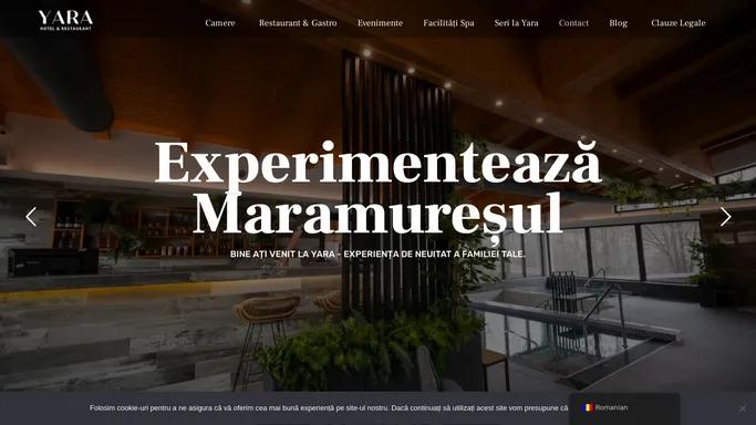 Hotel Yara - Experienta de neuitat din Maramures