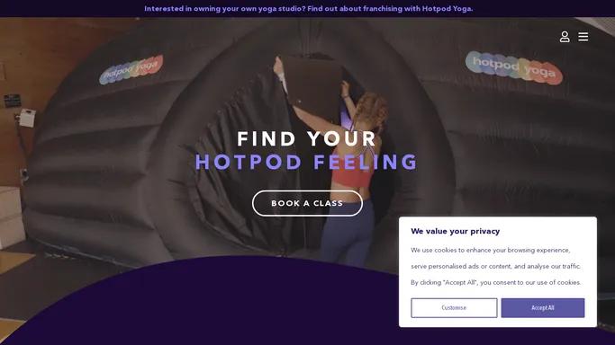 Hotpod Yoga - Find Your Hotpod Feeling