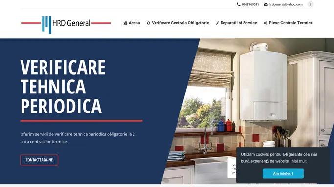 Acasa - HRD General - Verificare si Service la centrala termica