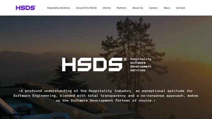 HSDS – Hospitality Software Development Services