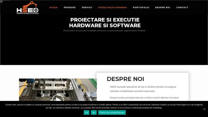 HSED – Proiectare si executie instalatii electrice si automatizari, supervizare SCADA