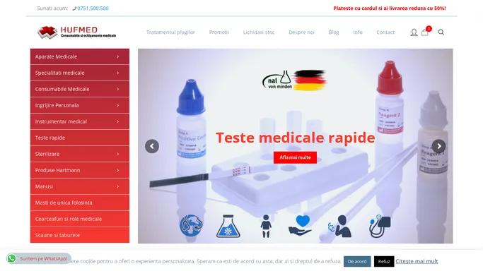 Echipamente si Consumabile Medicale - Hufmed