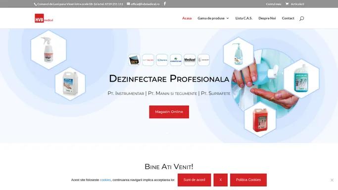 HVB Medical | Dispozitive si produse medicale