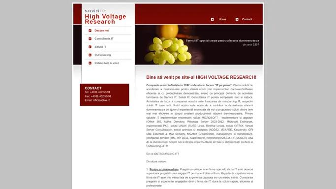 High Voltage Research - Solutii si servicii IT