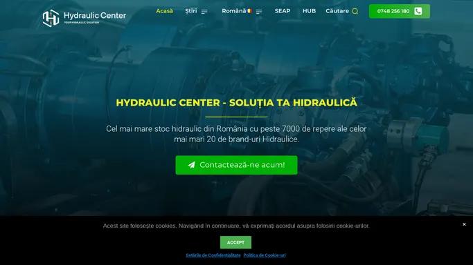 Hydraulic Center Group - Solutia ta Hidraulica