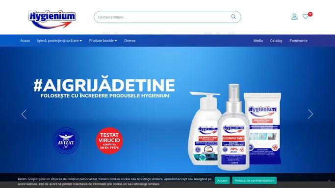 Hygieniumshop.ro - primul magazin online romanesc de produse dezinfectante - Hygieniumshop.ro - primul magazin online romanesc de produse dezinfectante